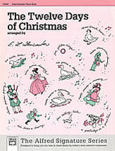12 Days of Christmas-Interm Pno piano sheet music cover